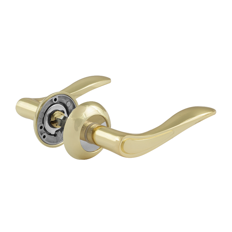 Ручка дверная 105А AL цвет Золото Нора-М