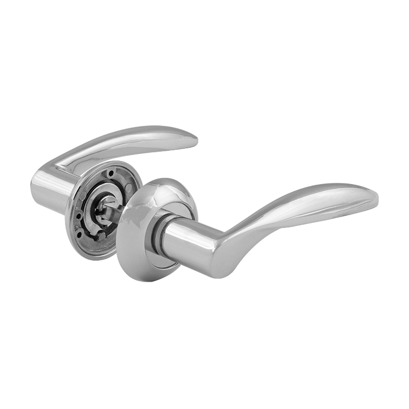 Ручка дверная 94А AL цвет Хром Нора-М