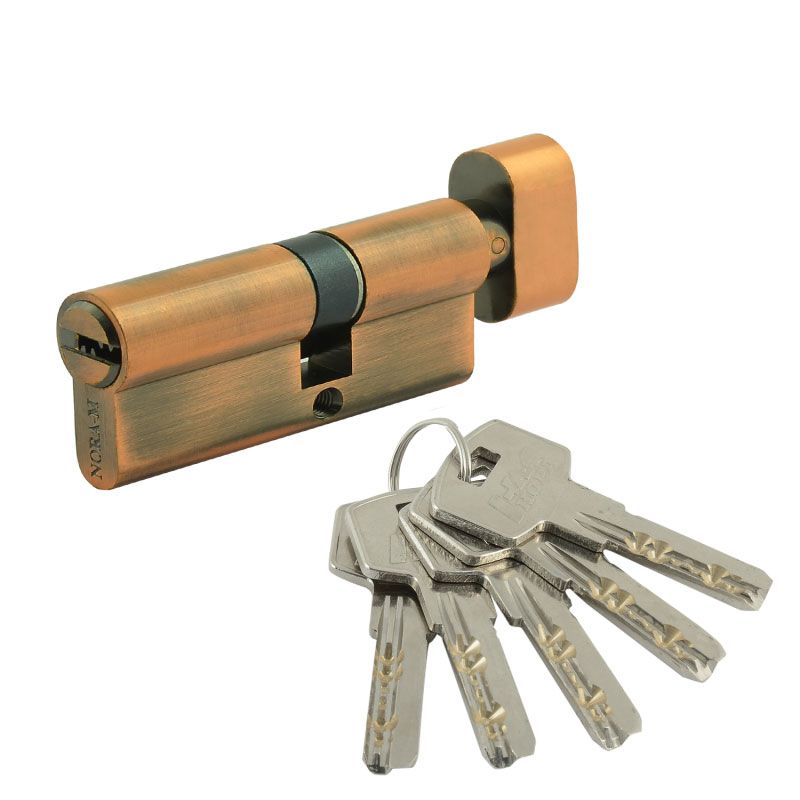 Цилиндр ЛЮКС II ЛПВ цвет Старая медь Нора-М