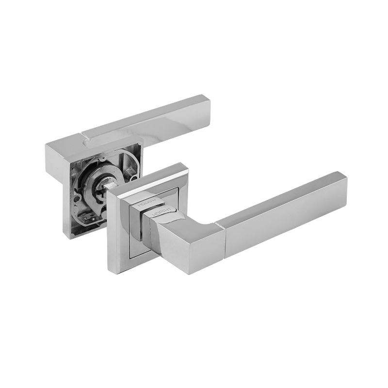 Ручка дверная 109К AL цвет Хром Нора-М