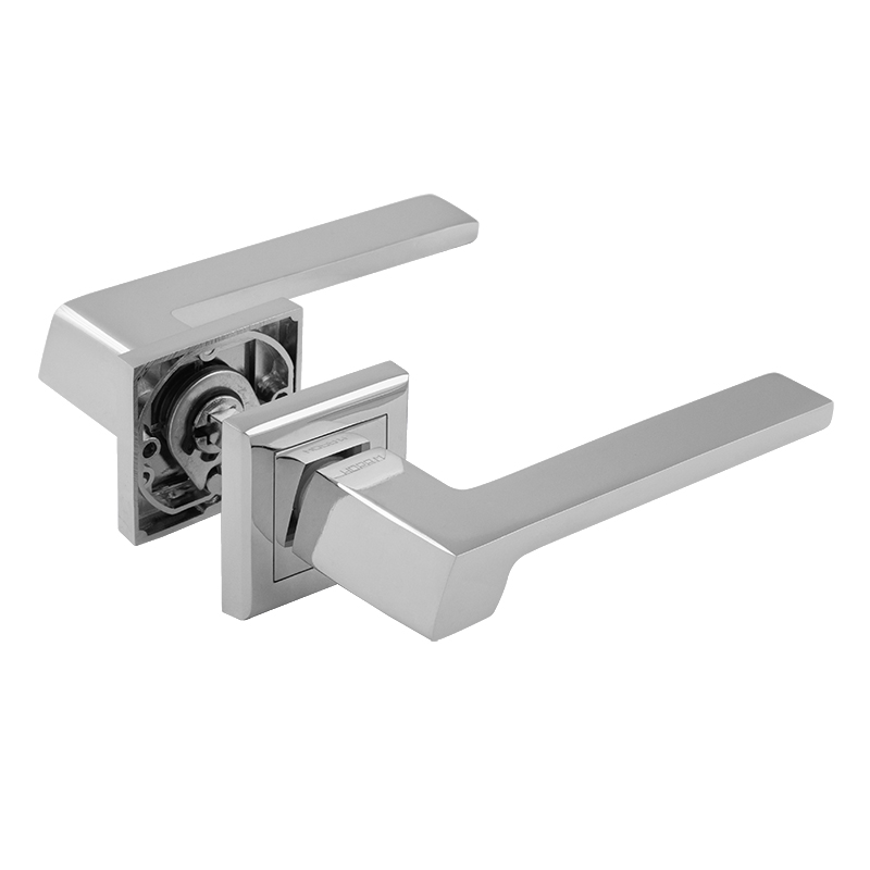 Ручка дверная 111K AL цвет Хром Нора-М