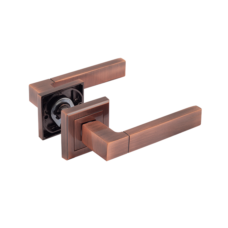 Ручка дверная 109К AL цвет Старая медь Нора-М