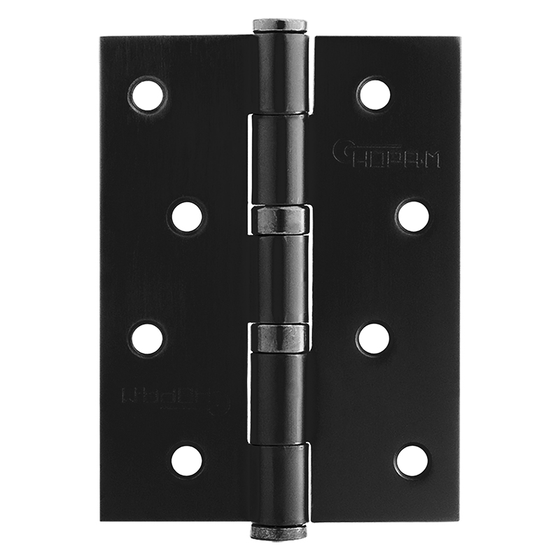 Петля универсальная 4"-2ВВ (100*75*2,5) без колп. цвет Черный Нора-М