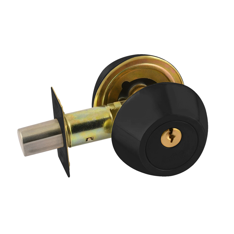 Замок врезной D2 цвет Черный Нора-М