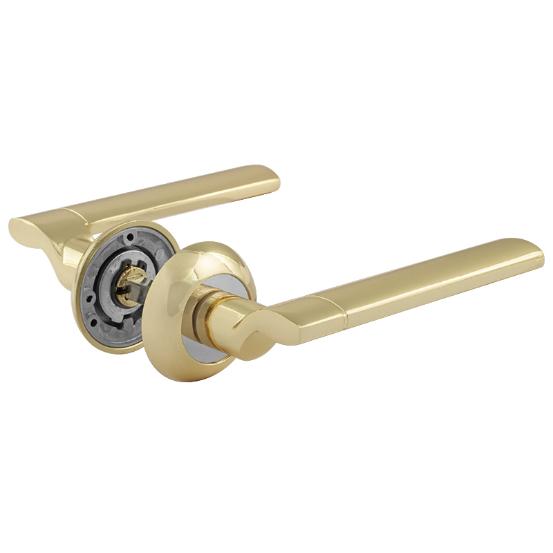 Ручка дверная 103А AL цвет Золото Нора-М