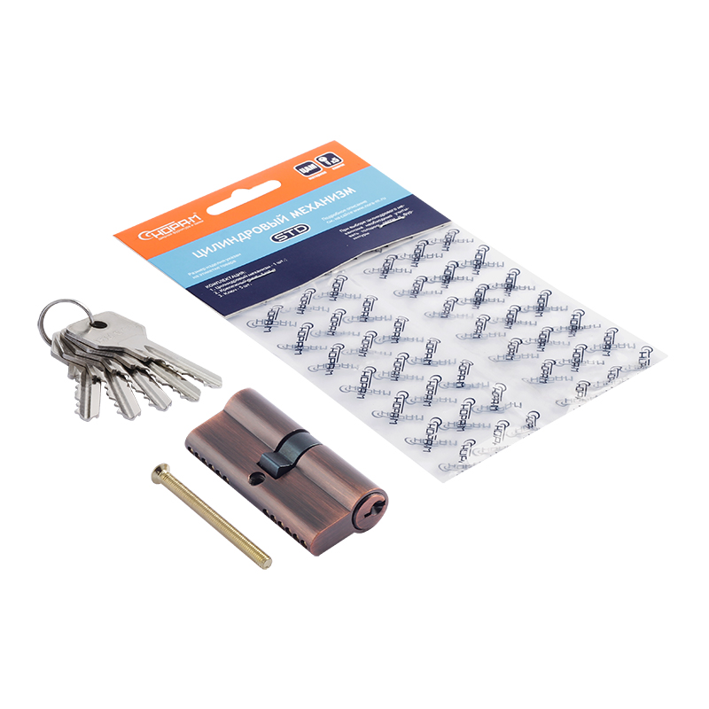 Комплектация и упаковка Цилиндр STD Z Л цвет Старая медь Нора-М