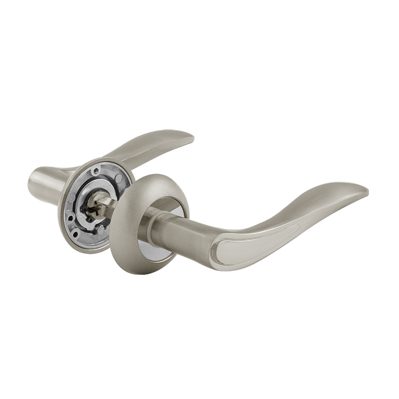 Ручка дверная 105А AL цвет Матовый никель Нора-М