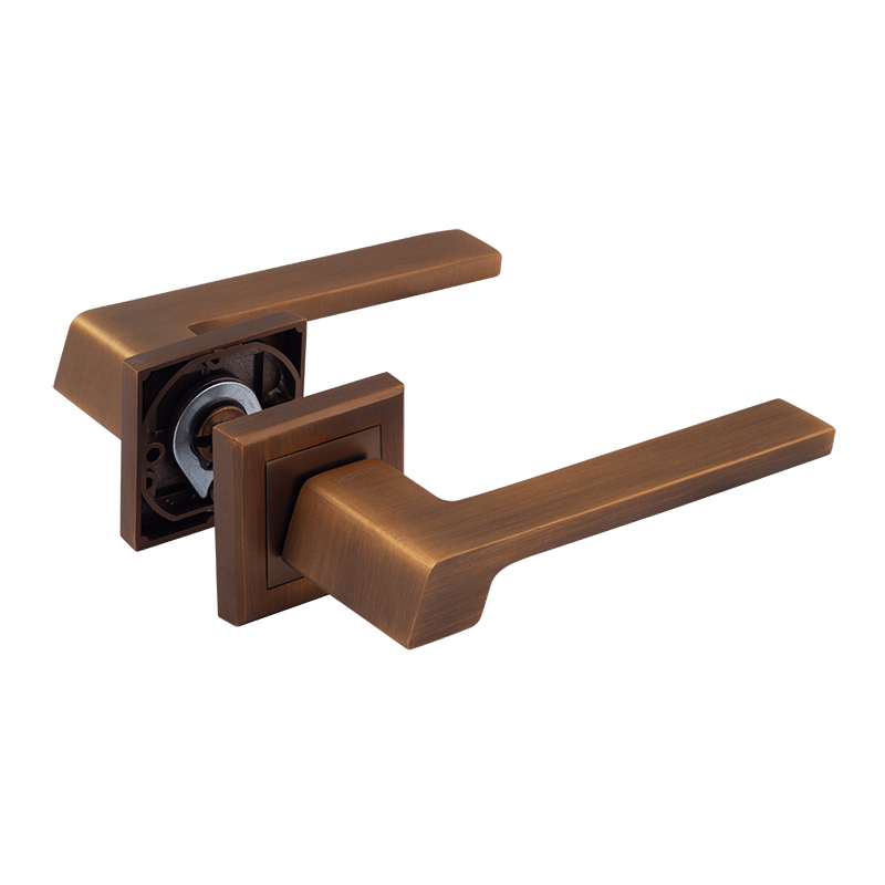 Ручка дверная 111K AL цвет Матовый кофе Нора-М