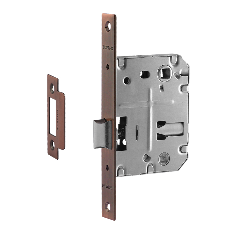 Внутренний механизм с прямой планкой 2070-70 цвет Старая медь Нора-М