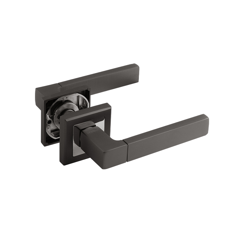 Ручка дверная 109К AL цвет Графит Нора-М