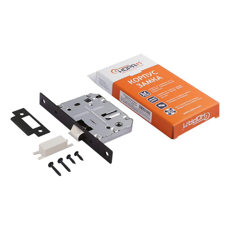 Комплектация и упаковка Внутренний механизм с прямой планкой 2070-70 цвет Черный Нора-М