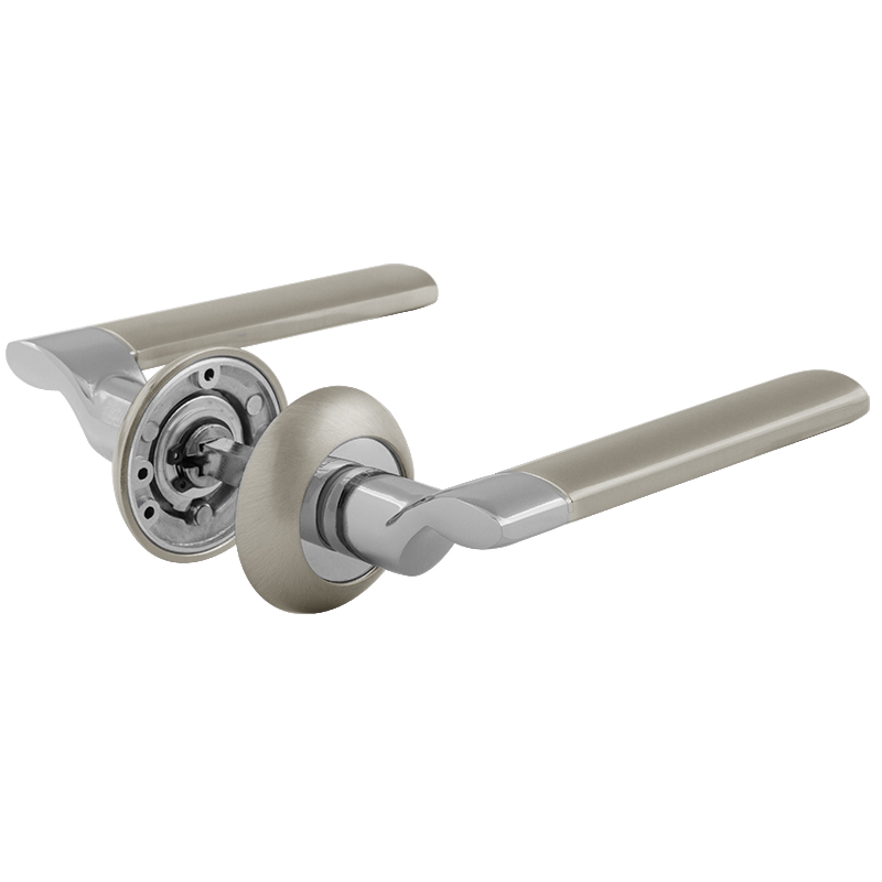 Ручка дверная 103А AL цвет Матовый никель Нора-М