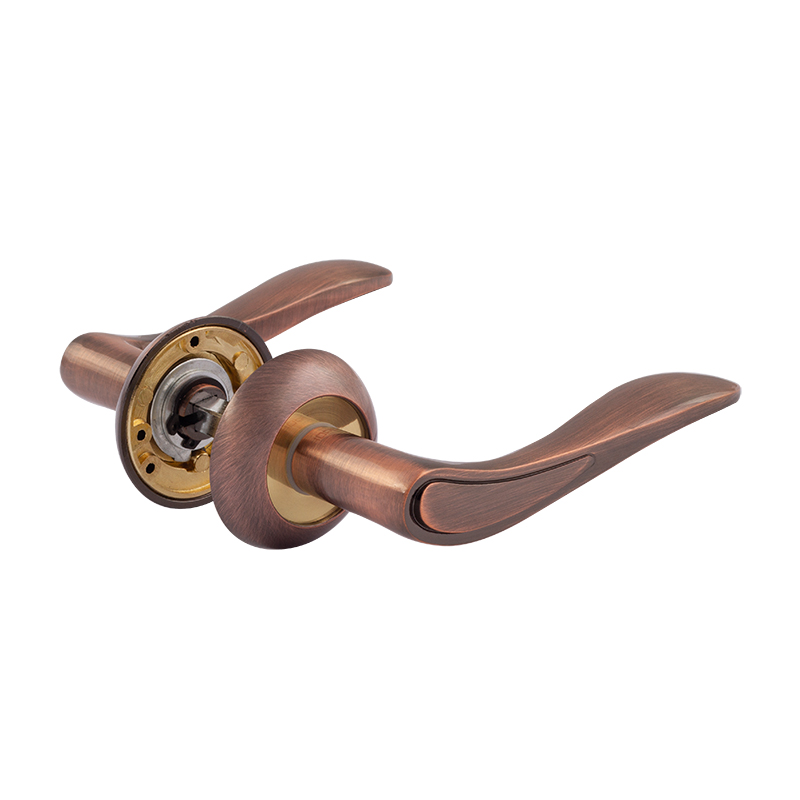 Ручка дверная 105А AL цвет Старая медь Нора-М