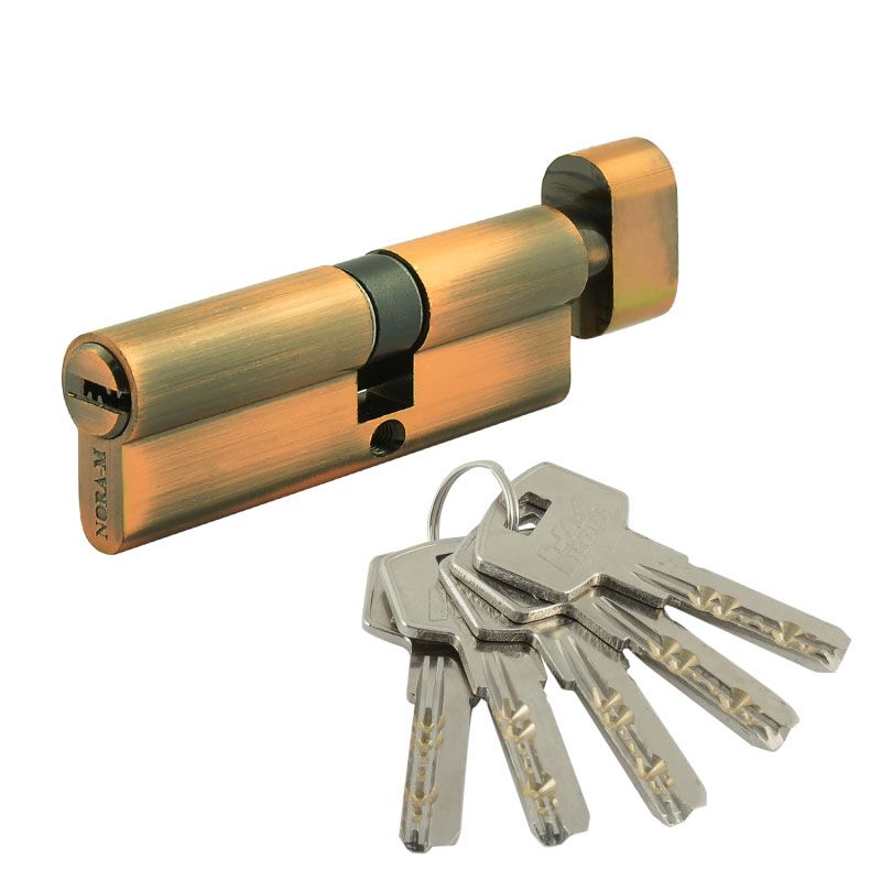 Цилиндр ЛЮКС II ЛПВ цвет Старая медь Нора-М