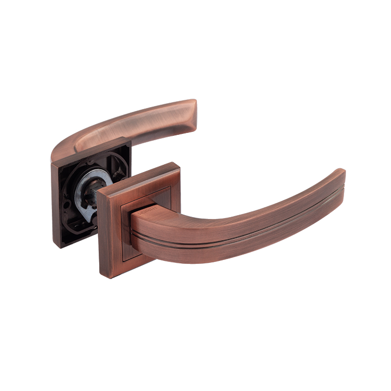 Ручка дверная 106К AL цвет Старая медь Нора-М