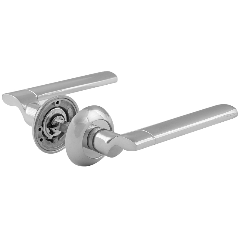 Ручка дверная 103А AL цвет Хром Нора-М