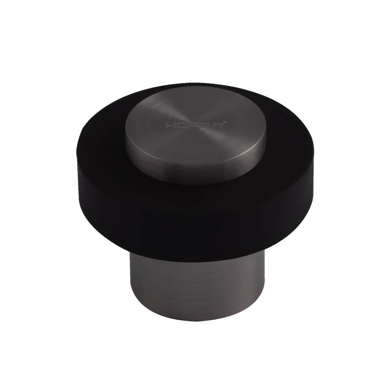 Ограничитель дверной 120 цвет Графит Нора-М