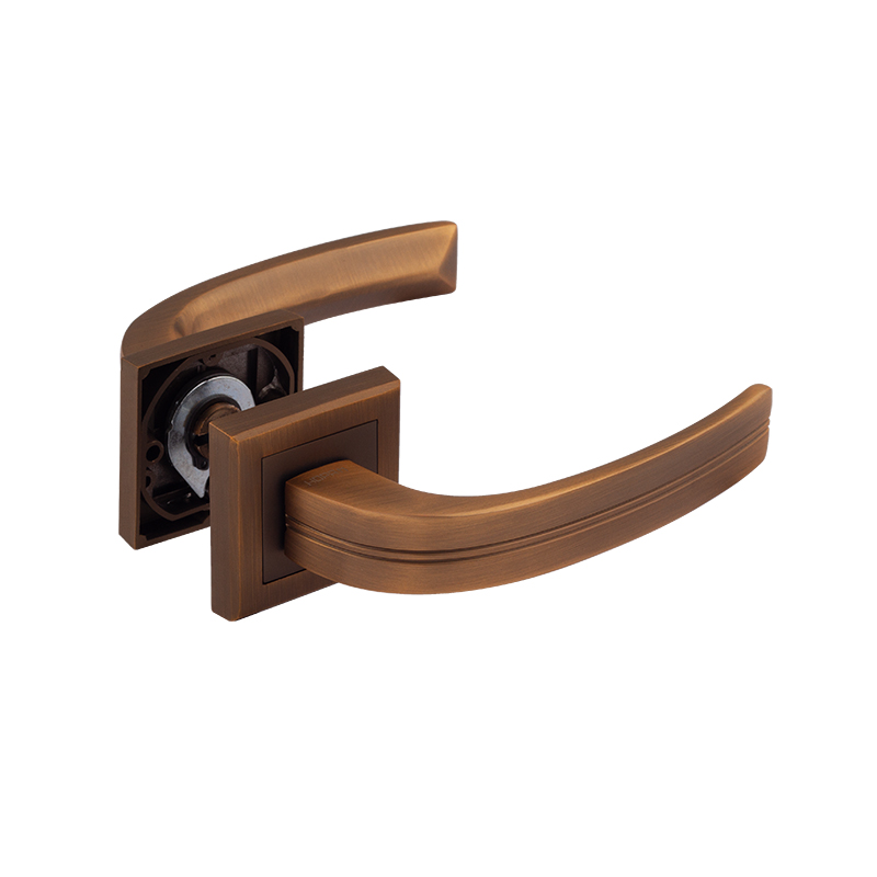 Ручка дверная 106К AL цвет Матовый кофе Нора-М