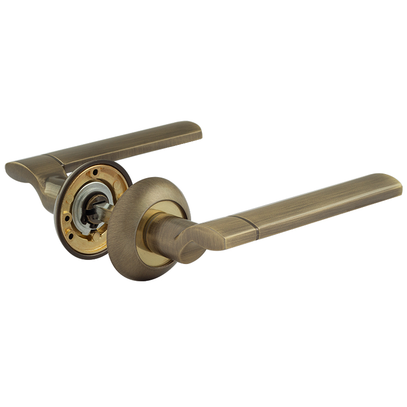 Ручка дверная 103А AL цвет Старая бронза Нора-М