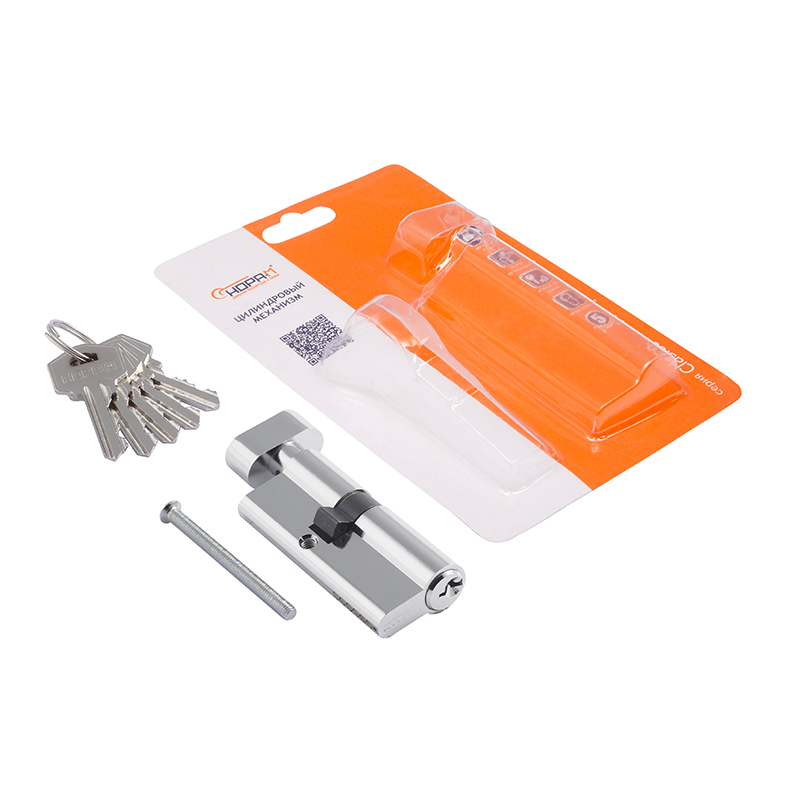 Комплектация и упаковка Цилиндр ЛУВ цвет Хром Нора-М