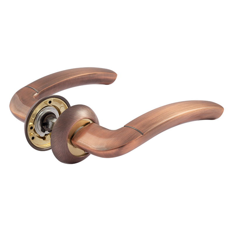Ручка дверная 23А AL цвет Старая медь Нора-М