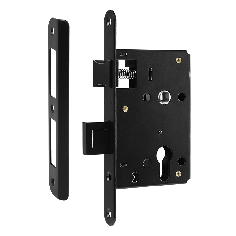 Корпус замка врезного КЗВ 4-3 цвет Черный Нора-М