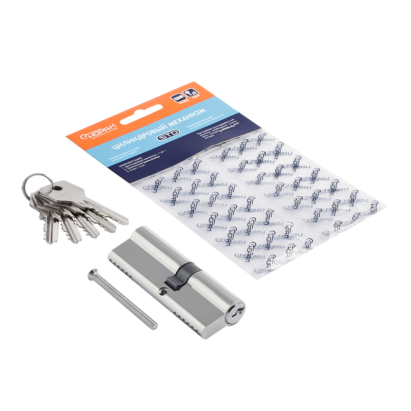 Комплектация и упаковка Цилиндр STD Z Л цвет Хром Нора-М