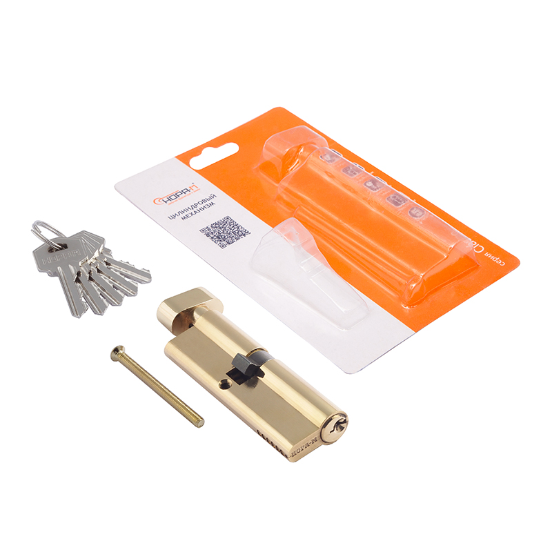 Комплектация и упаковка Цилиндр ЛУВ цвет Золото Нора-М