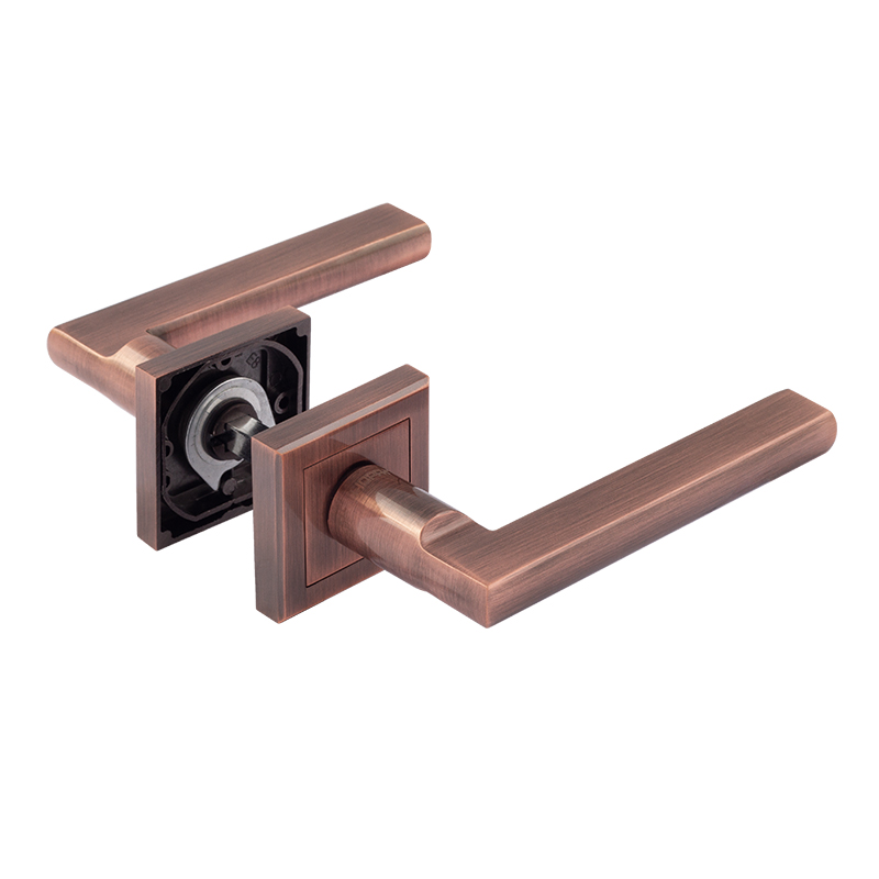 Ручка дверная 108K AL цвет Старая медь Нора-М