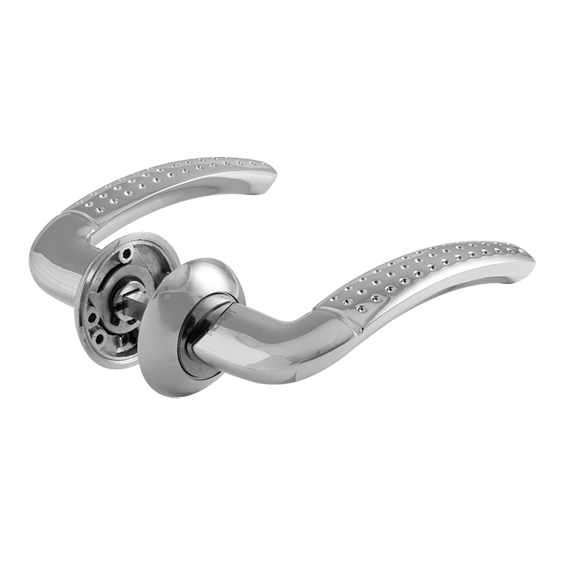 Ручка дверная 96А AL цвет Хром Нора-М