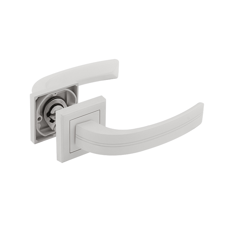 Ручка дверная 106К AL цвет Белый Нора-М