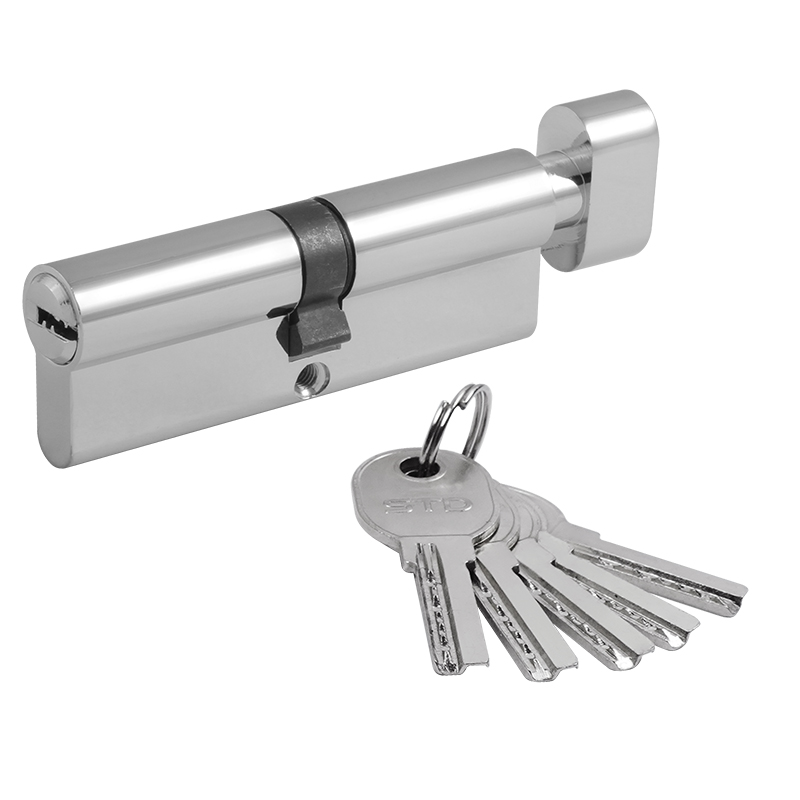 Цилиндр STD Al ЛПВ цвет Хром Нора-М