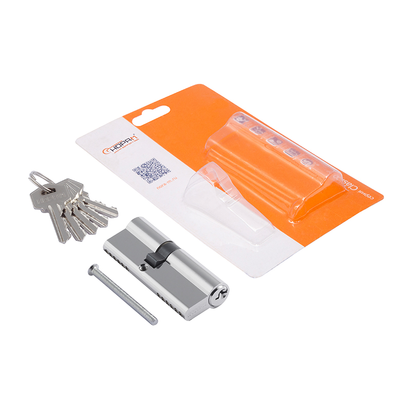 Комплектация и упаковка Цилиндр ЛУ цвет Хром Нора-М