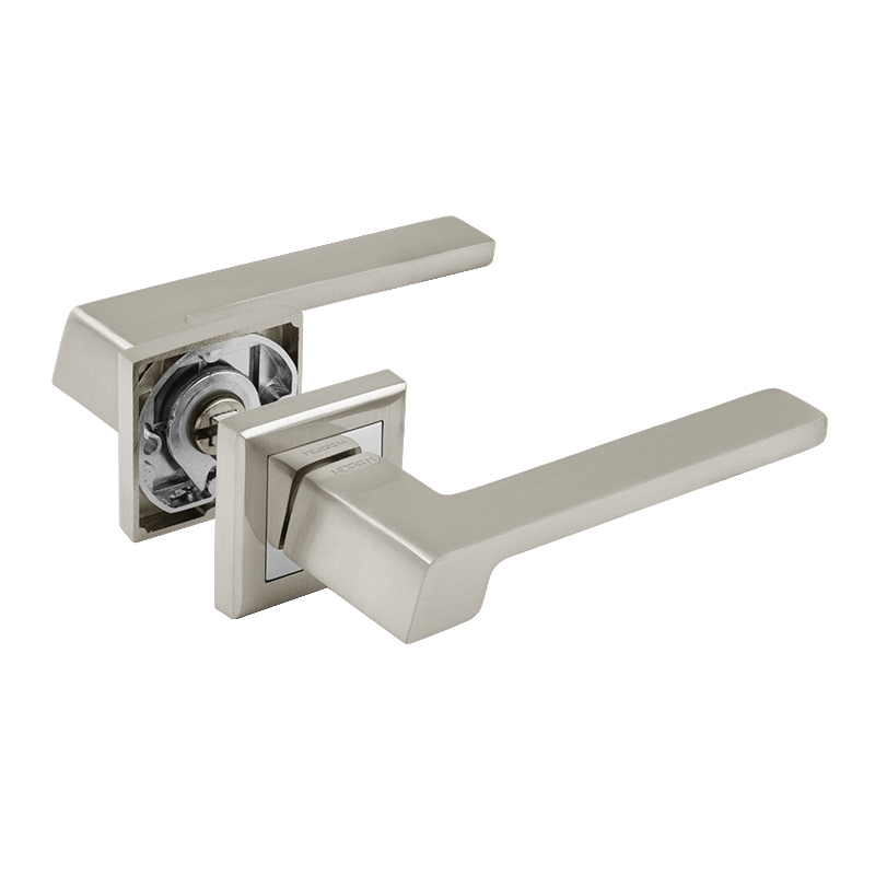 Ручка дверная 111K AL цвет Матовый никель Нора-М