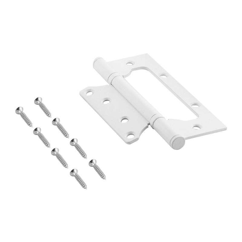 Комплектация и упаковка Петля без врезки 800-5" STD (125*75*2,5) без колп. цвет Белый Нора-М