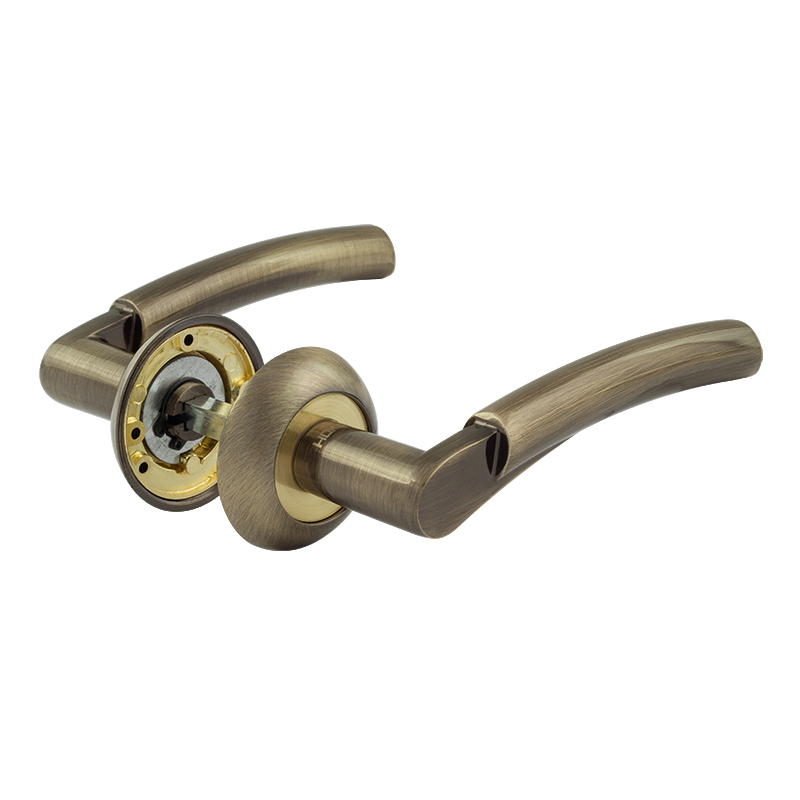 Ручка дверная 99А AL цвет Старая бронза Нора-М