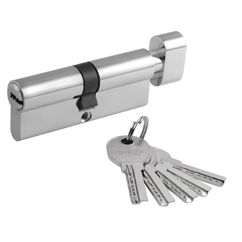 Цилиндр STD Al ЛПВ цвет Хром Нора-М