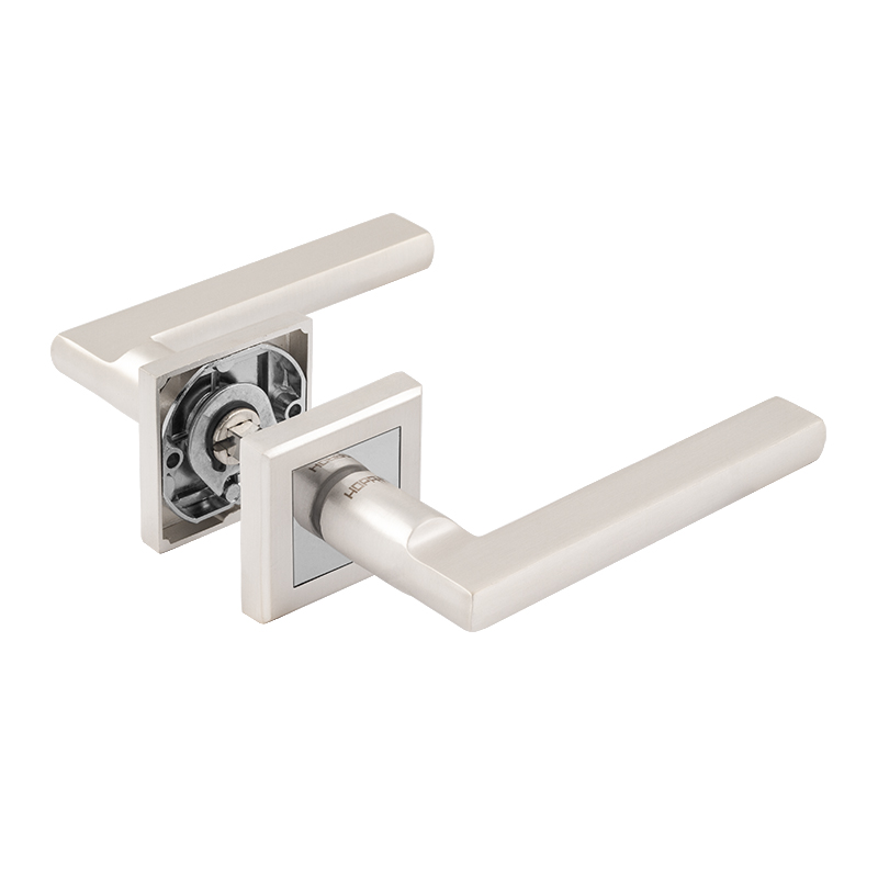 Ручка дверная 108K AL цвет Белый жемчуг Нора-М