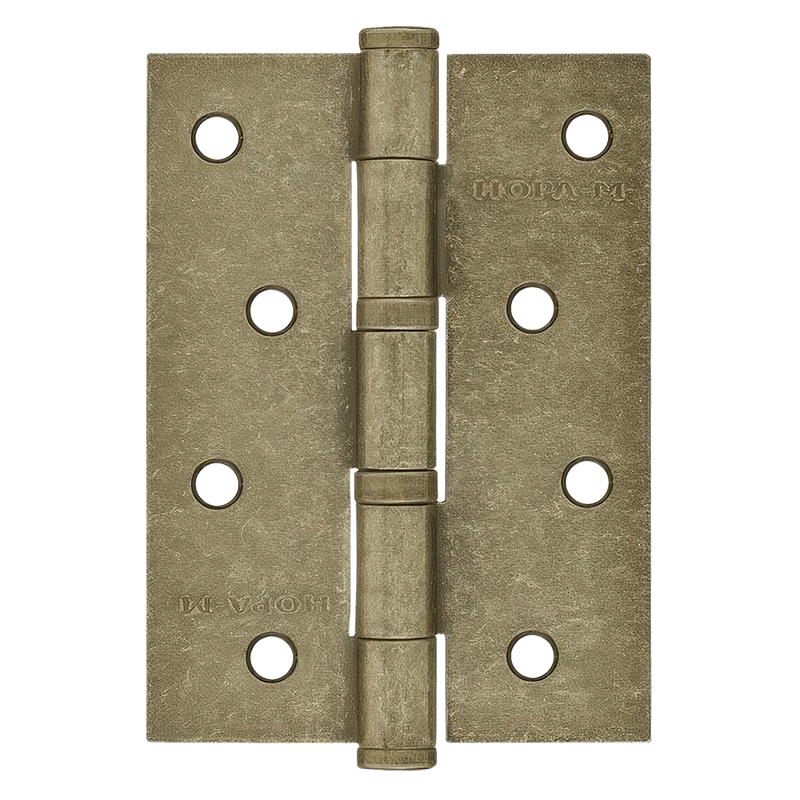 Петля универсальная 4"-2ВВ (100*75*2,5) без колп. цвет Застаренная бронза Нора-М