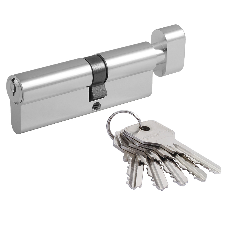 Цилиндр STD Al ЛВ цвет Хром Нора-М