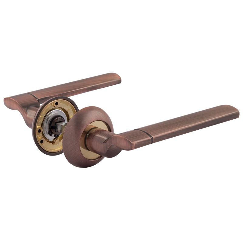 Ручка дверная 103А AL цвет Старая медь Нора-М