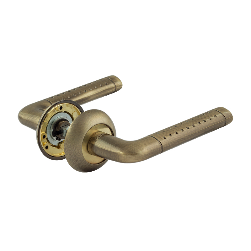 Ручка дверная 101А  цвет Старая бронза Нора-М