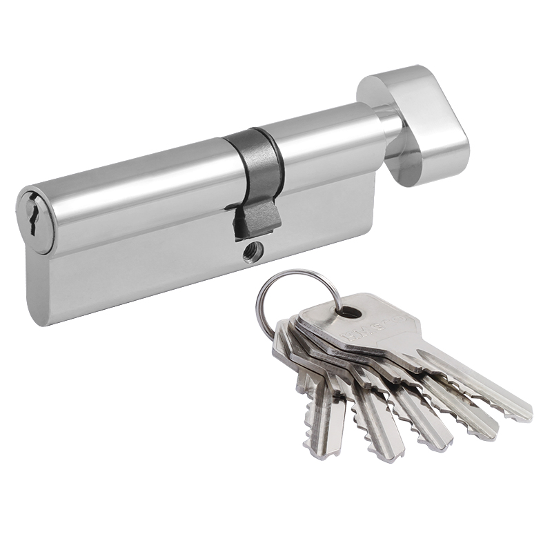 Цилиндр STD Z ЛВ цвет Хром Нора-М