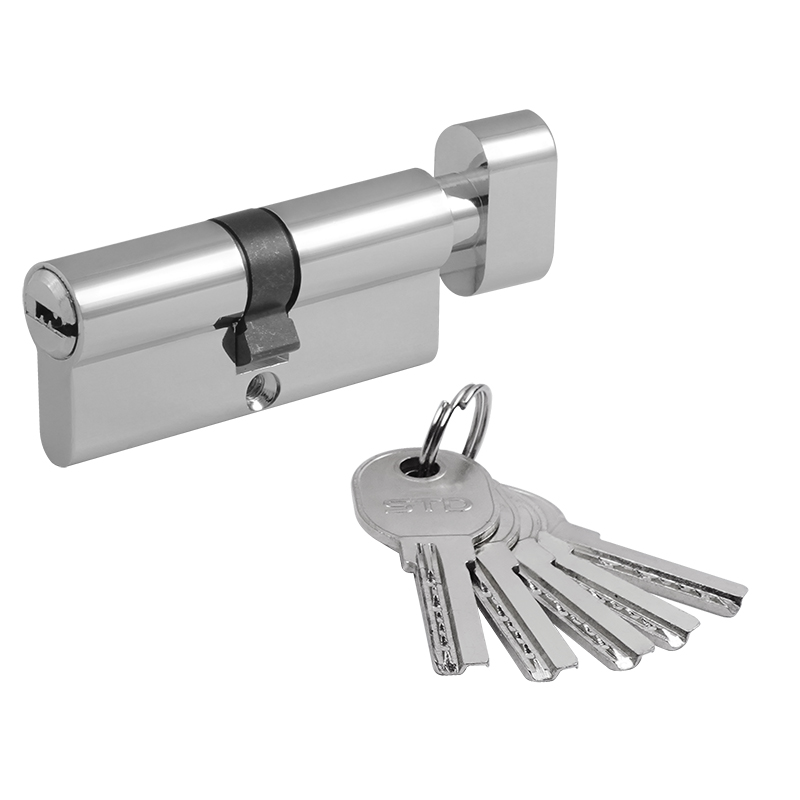 Цилиндр STD Al ЛПВ цвет Хром Нора-М