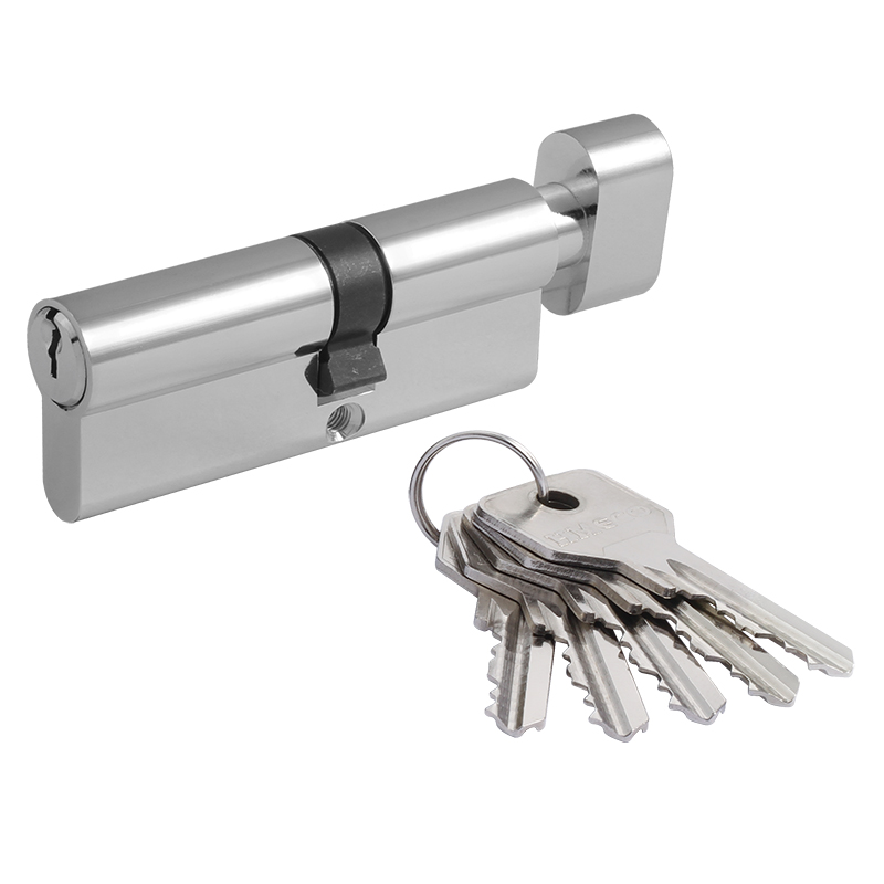 Цилиндр STD Al ЛВ цвет Хром Нора-М