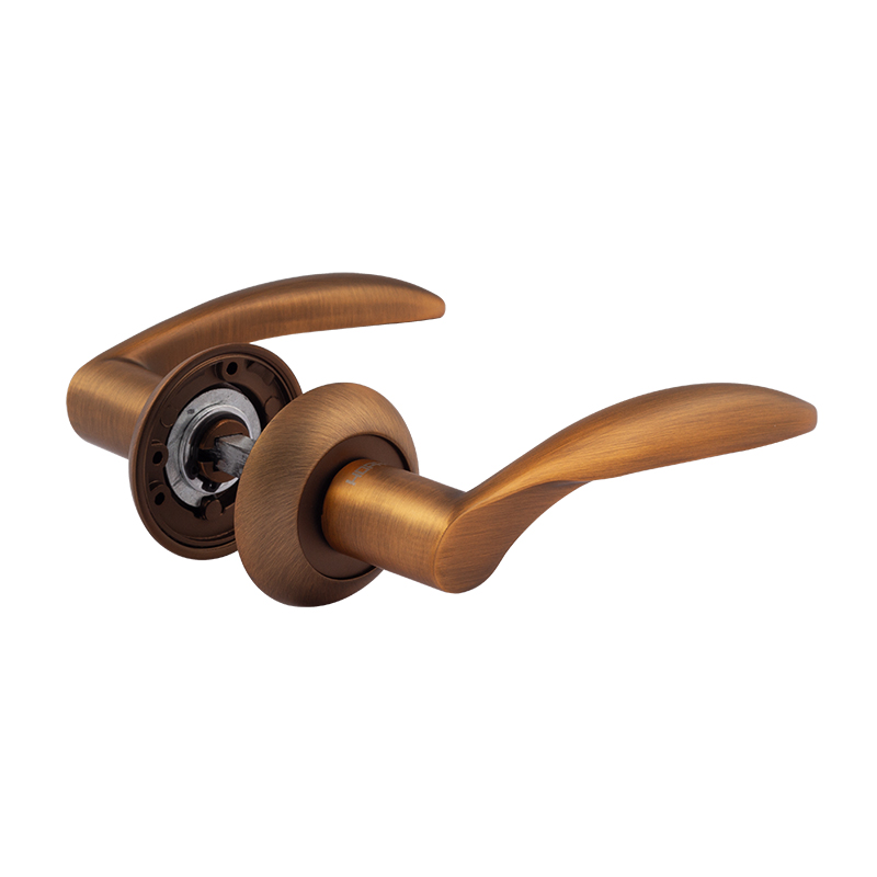 Ручка дверная 94А AL цвет Матовый кофе Нора-М