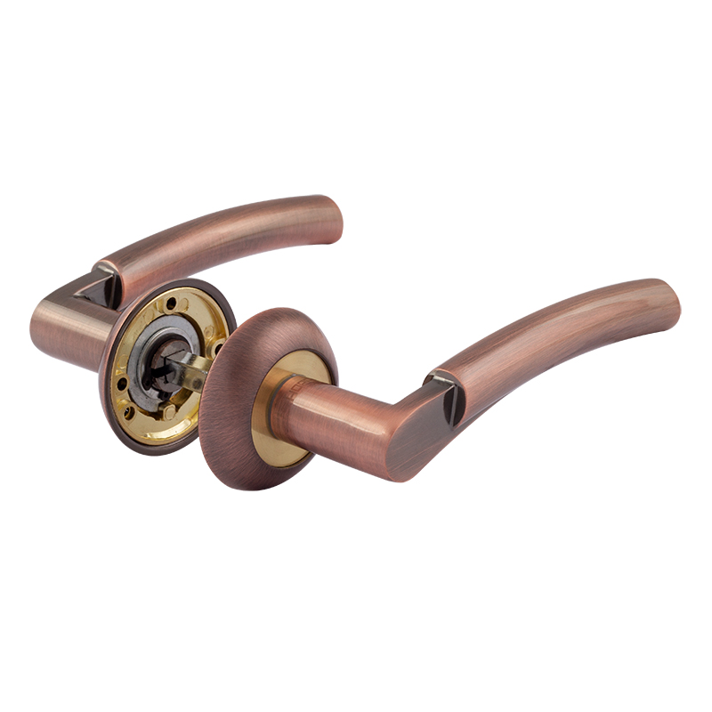Ручка дверная 99А AL цвет Старая медь Нора-М