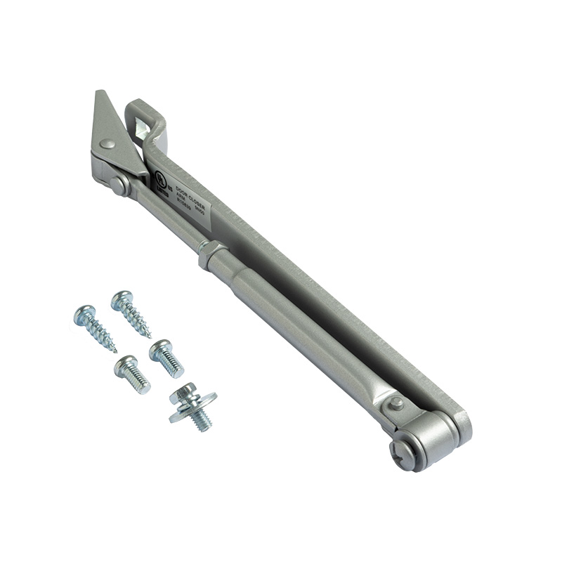 Комплектация и упаковка Тяга для дверного доводчика Рычаг для доводчиков 330, 420, 430, 520, 530, 4ST цвет Серый Нора-М