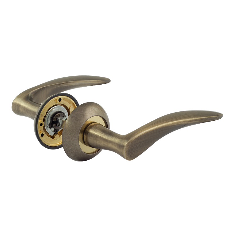 Ручка дверная 38А цвет Старая бронза Нора-М