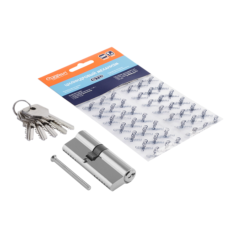 Комплектация и упаковка Цилиндр STD Z Л цвет Хром Нора-М